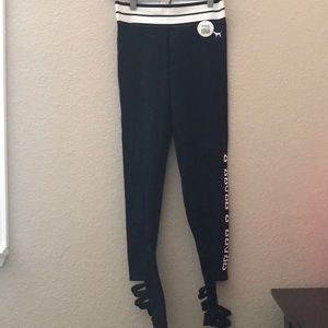 Pink Victoria Secret yoga pants. New